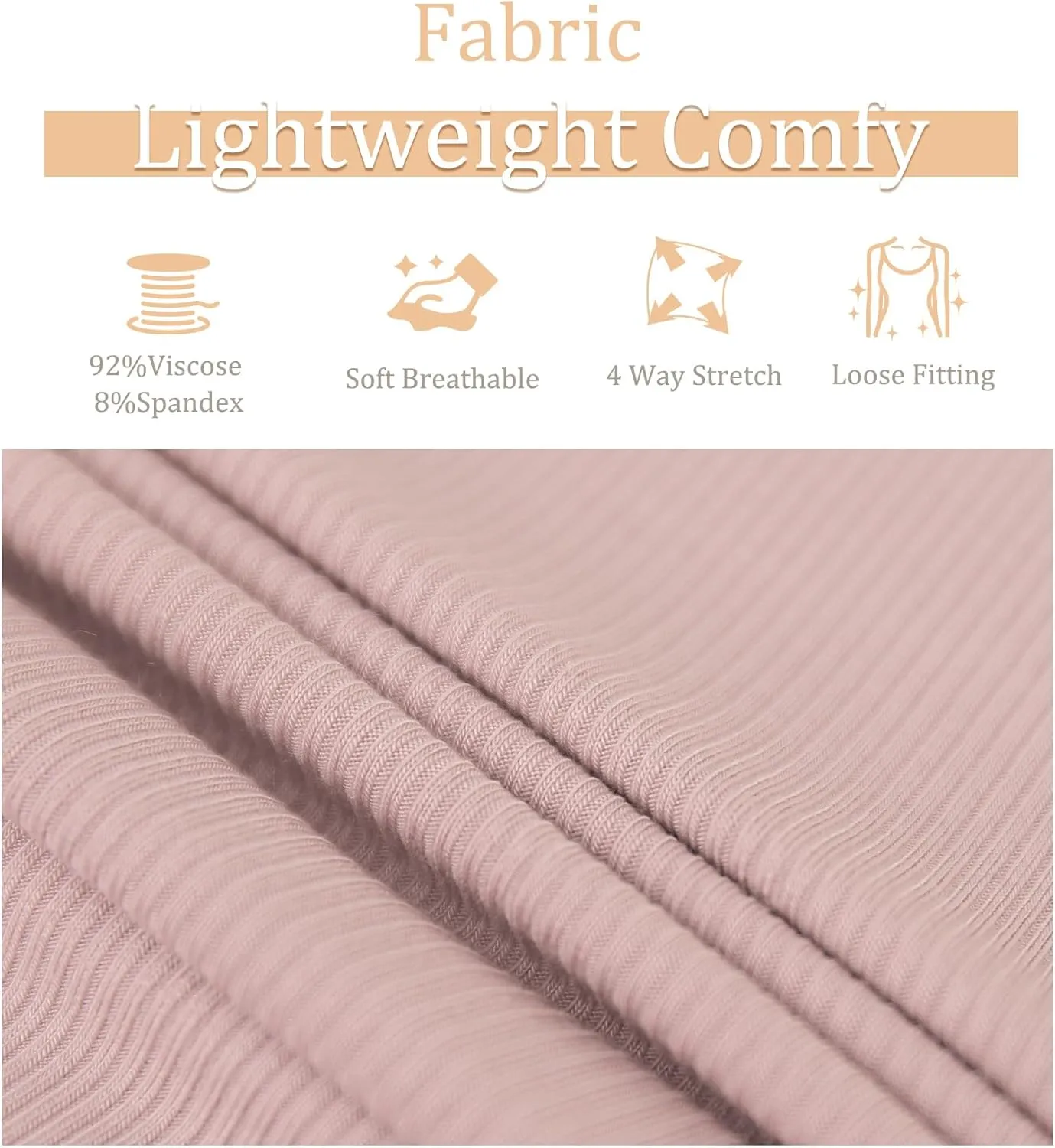 ANYFITTING Built in Bra Halter Dresses for Women Short Mini Casual Ribbed Skater Cute Dress
