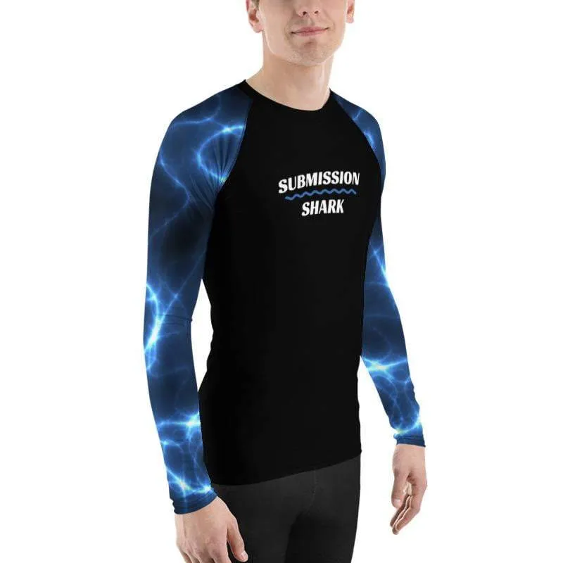 Aquatic Storms ~ Men's BJJ Rash Guard