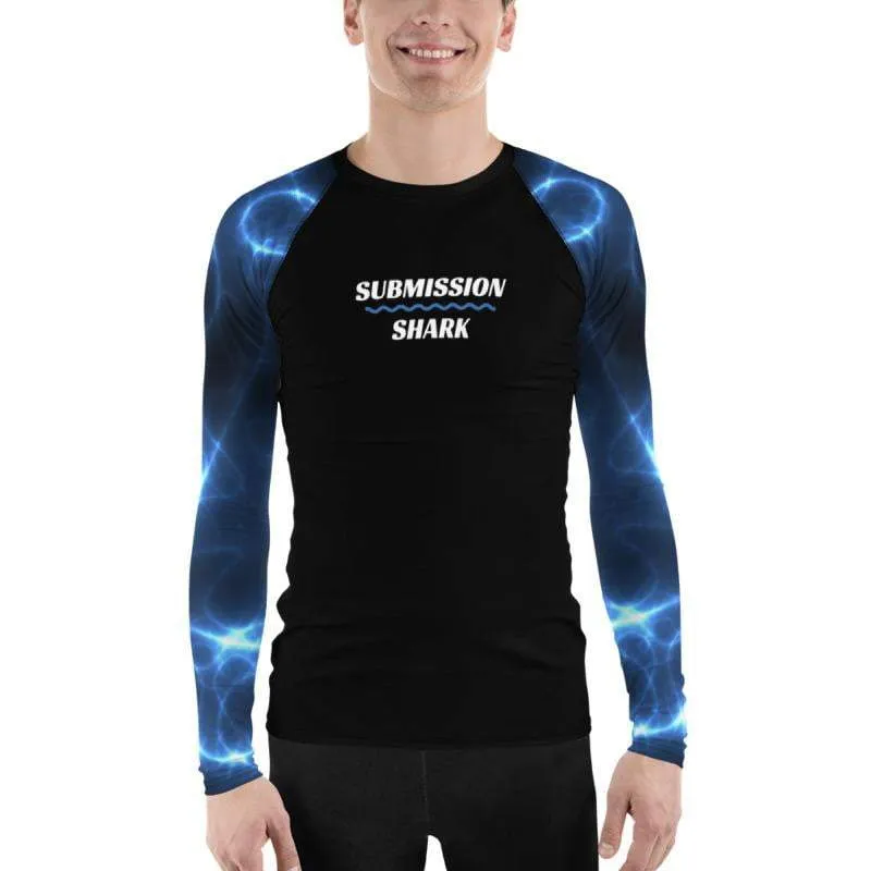 Aquatic Storms ~ Men's BJJ Rash Guard