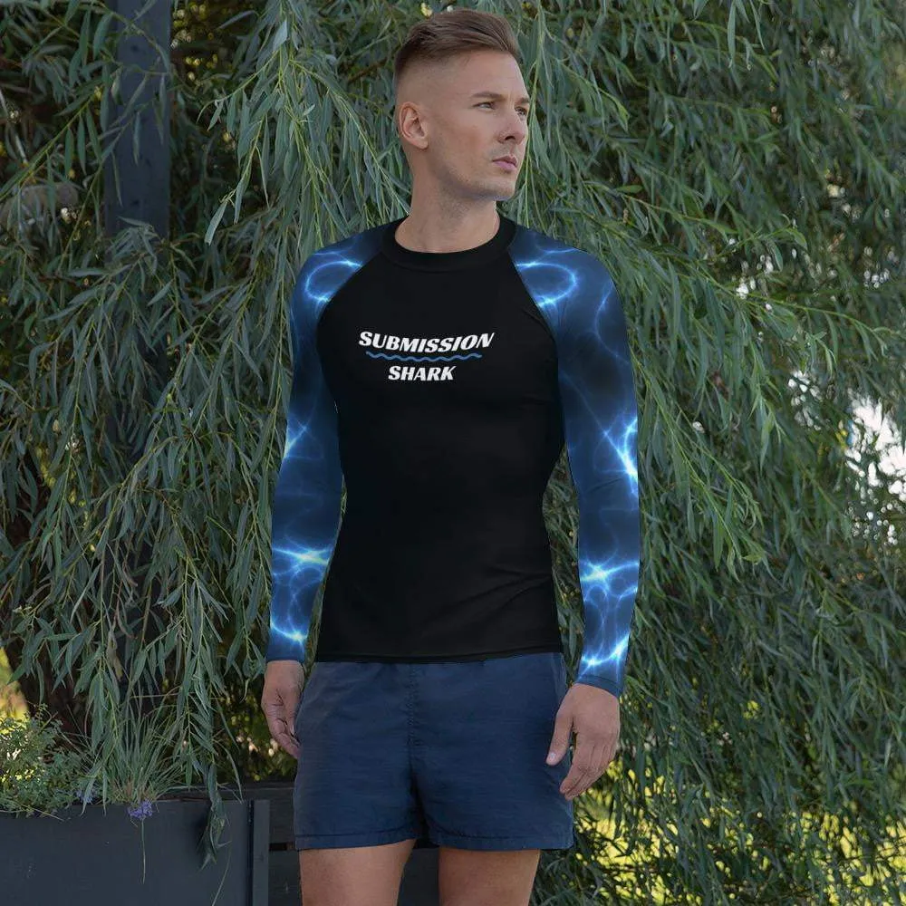 Aquatic Storms ~ Men's BJJ Rash Guard
