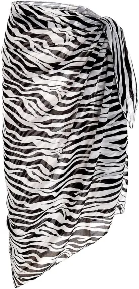 Ayliss Womens Swimwear Chiffon Printed Cover up Beach Sarong Pareo Bikini Swimsuit Wrap
