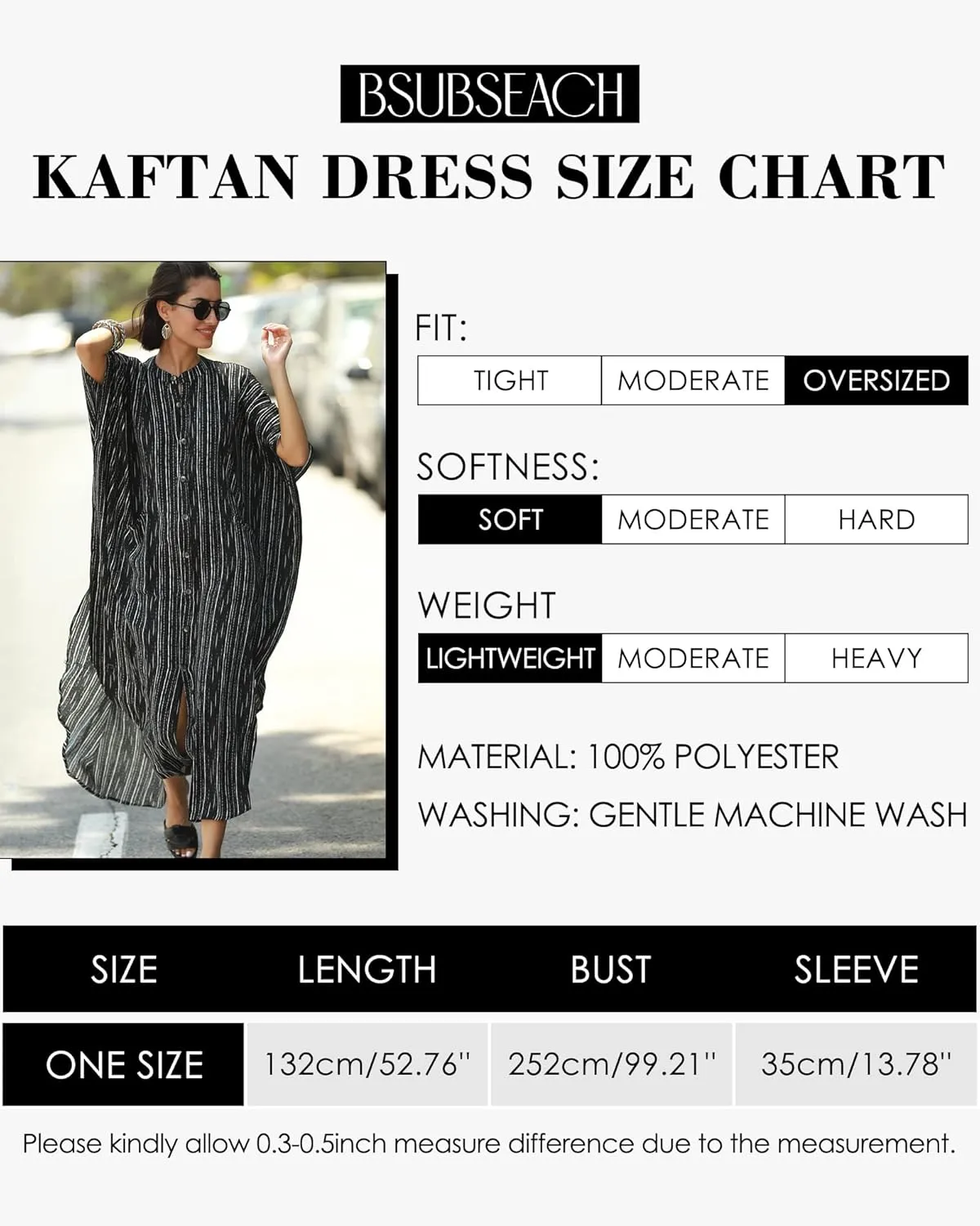 Bsubseach Beach Kaftan Dresses Women Button Down Long Rayon Caftan Swim Cover Up Muumuu Dress Oversized Coverups With Pockets