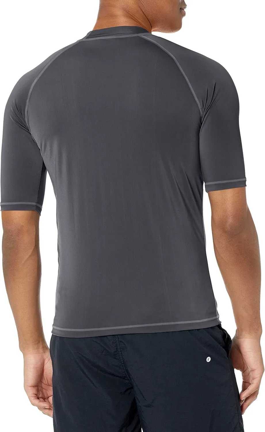 Kanu Surf Fiji Rashguard for Men UPF 50  Sun Protection Swim Shirts Rash Guard for Men