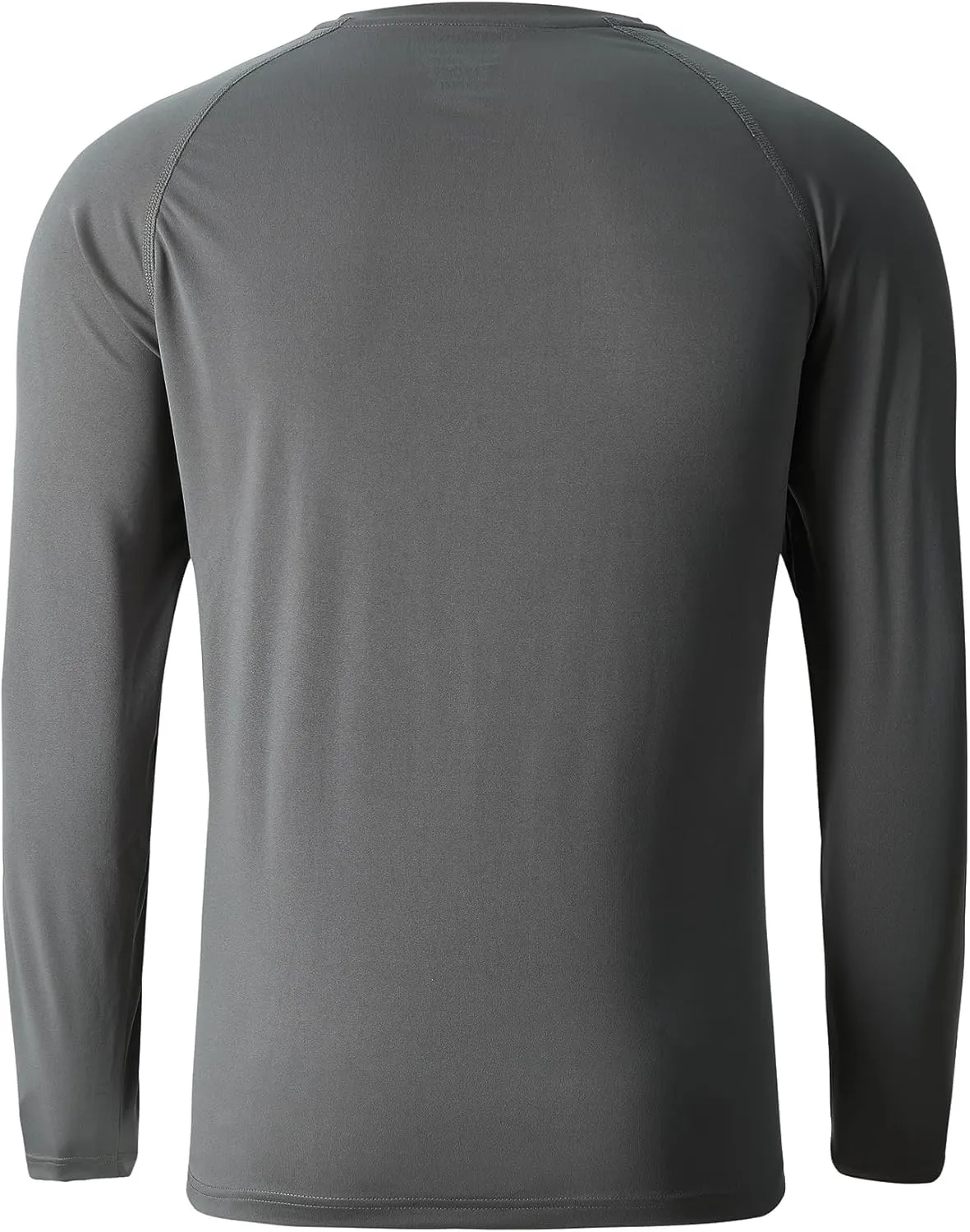 Men's Athletic Running Shirt Long Sleeve Quick Dry UPF 50  Sun Protection Hiking Fishing T-Shirts for Men