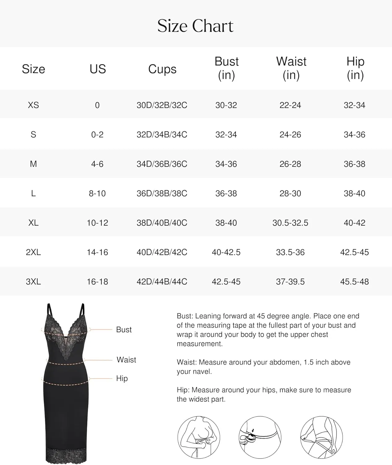 Popilush Lace Corset Dress for Women - V Neck Shapewear Tummy Control Midi Dresses - Spring Wedding Guest Party Night