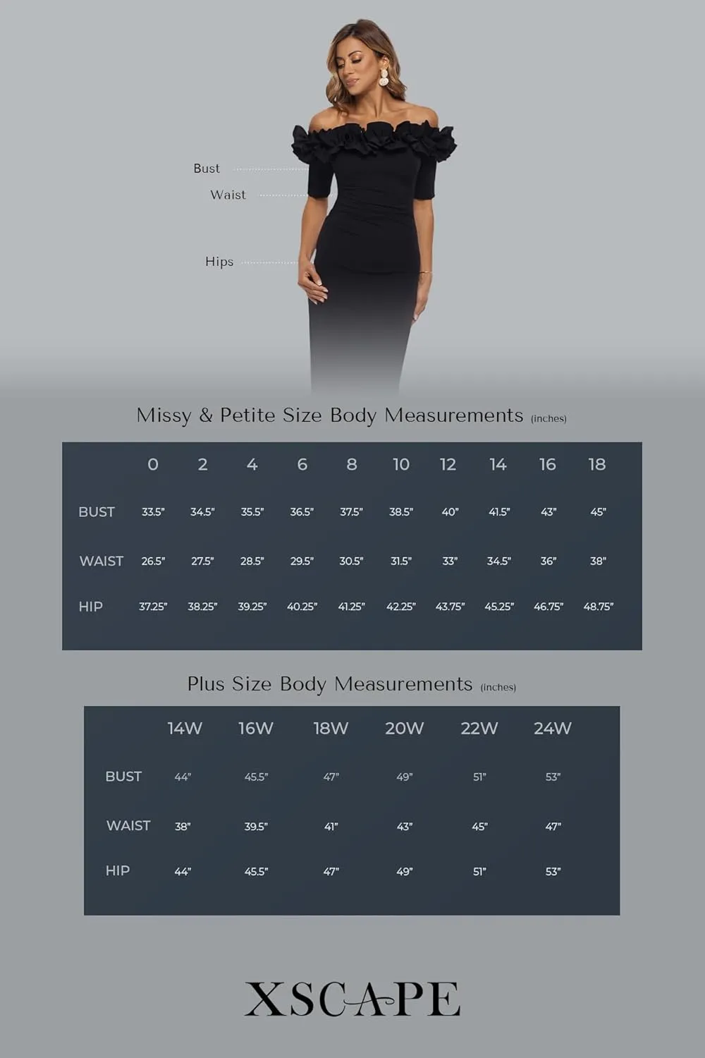 Xscape Women's Long Off Shoulder Sweetheart Neck Side Ruffle Gown